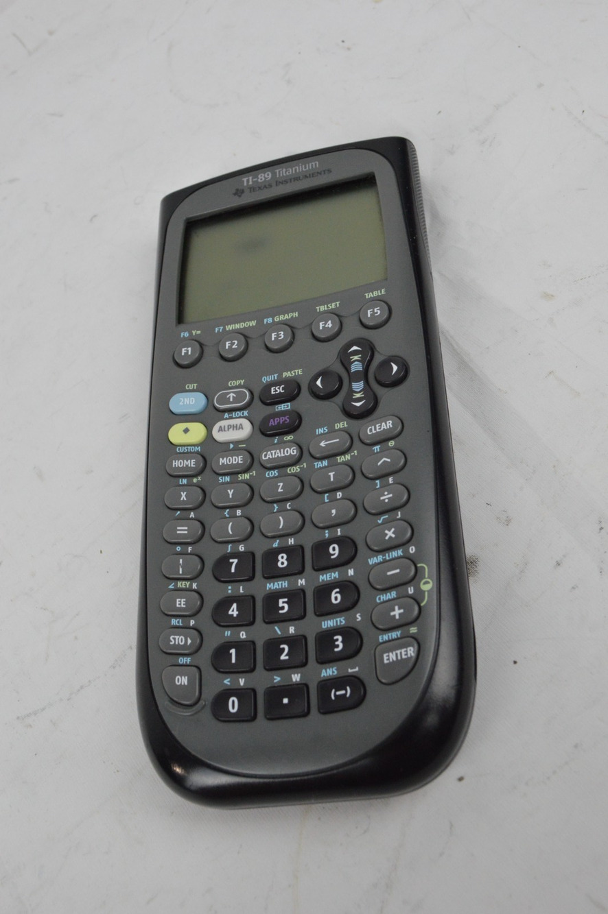 Texas Instruments TI-89 Titanium Graphing Calculator Black